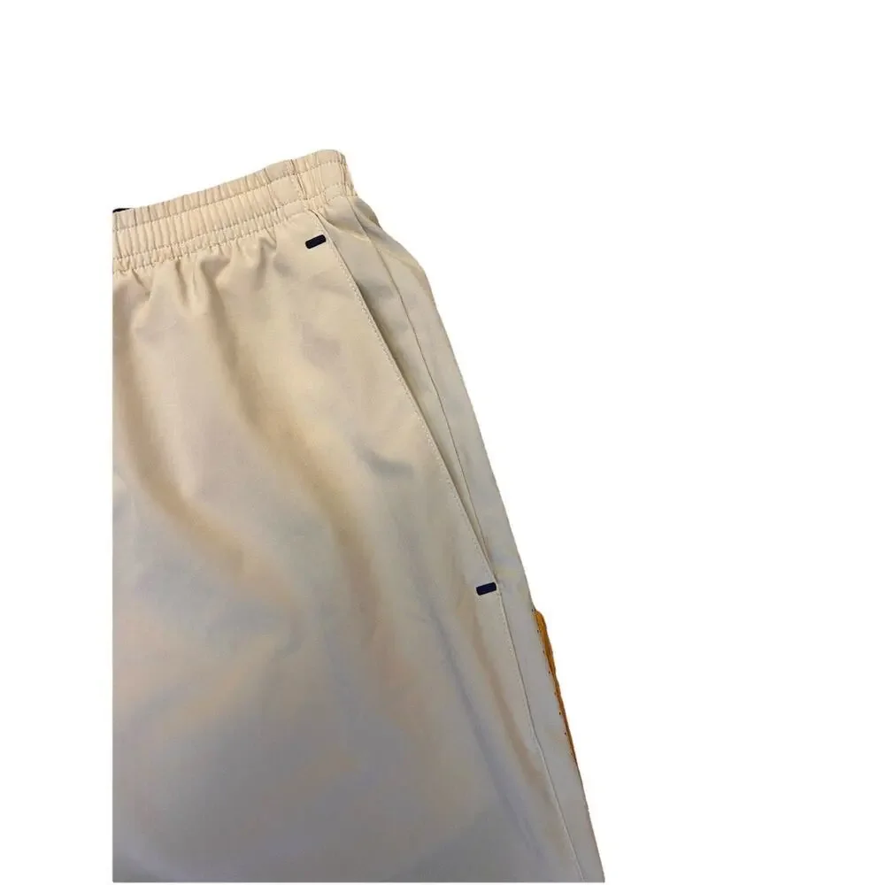 RLX Ralph Lauren Men’s Athletic Performance Stretch Ivory Shorts Size XXL